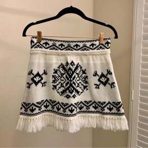 Knit Holiday Skirt